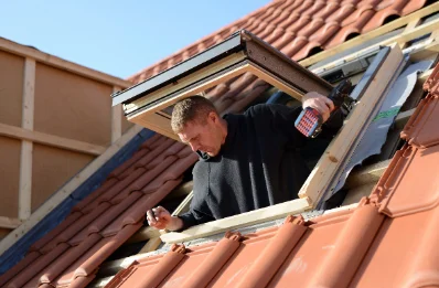 Pose de fenêtres de toit Velux à Hecken